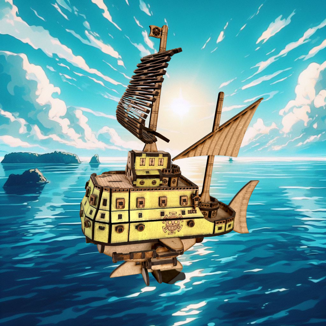 One Piece Barco Thousand Sunny Armable –  Mangas / Comics / Regalos