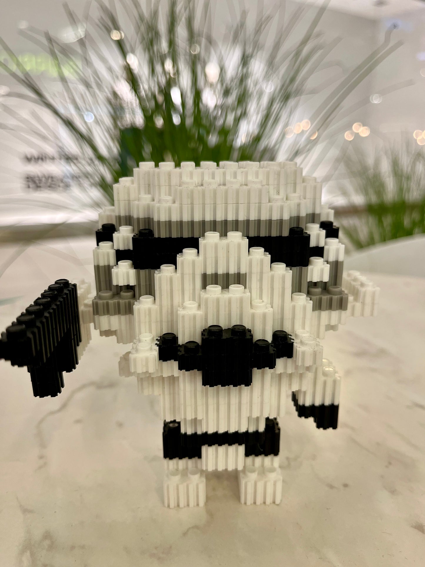 Figura pixel armable de Stormtrooper de Star Wars