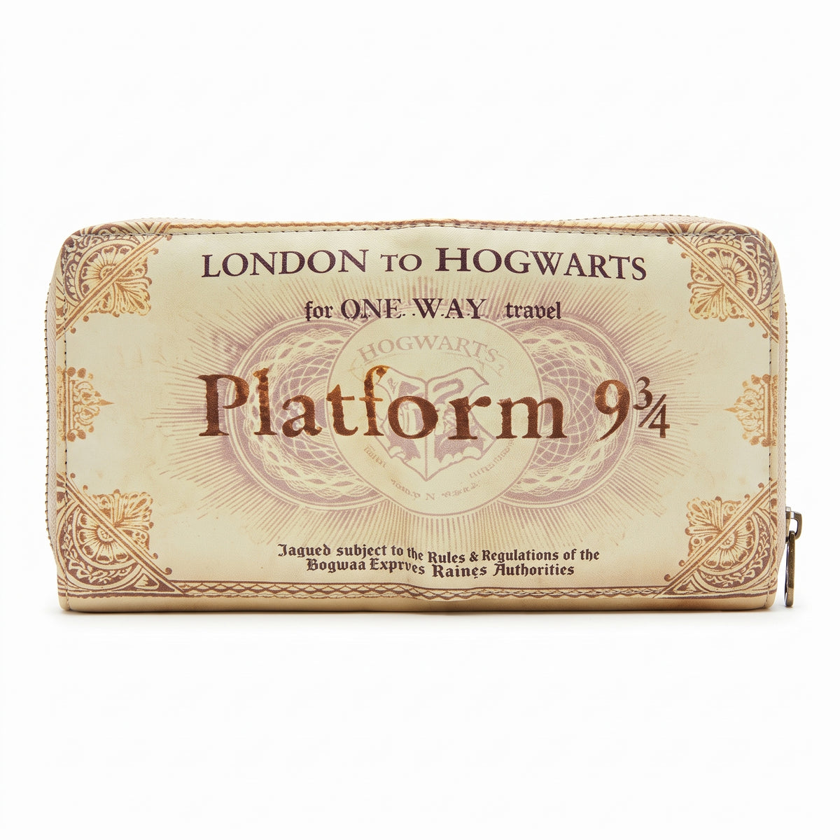 Billetera Platform 9 3/4 - Estilo Hogwarts