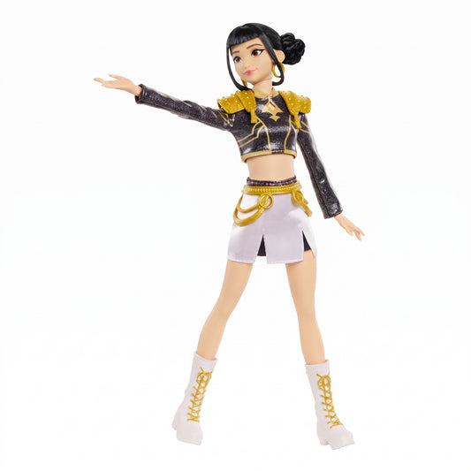 Muñeca Coleccionable KPop Demon Hunters - Zoey (Edición Especial "Golden")