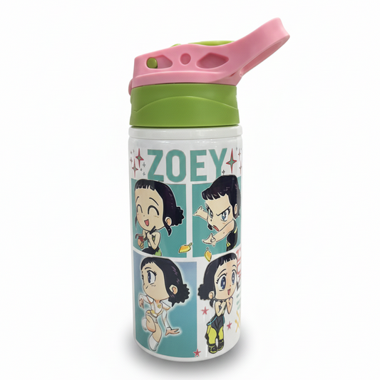 Botella de Agua de Zoey de Las Guerreras del Kpop