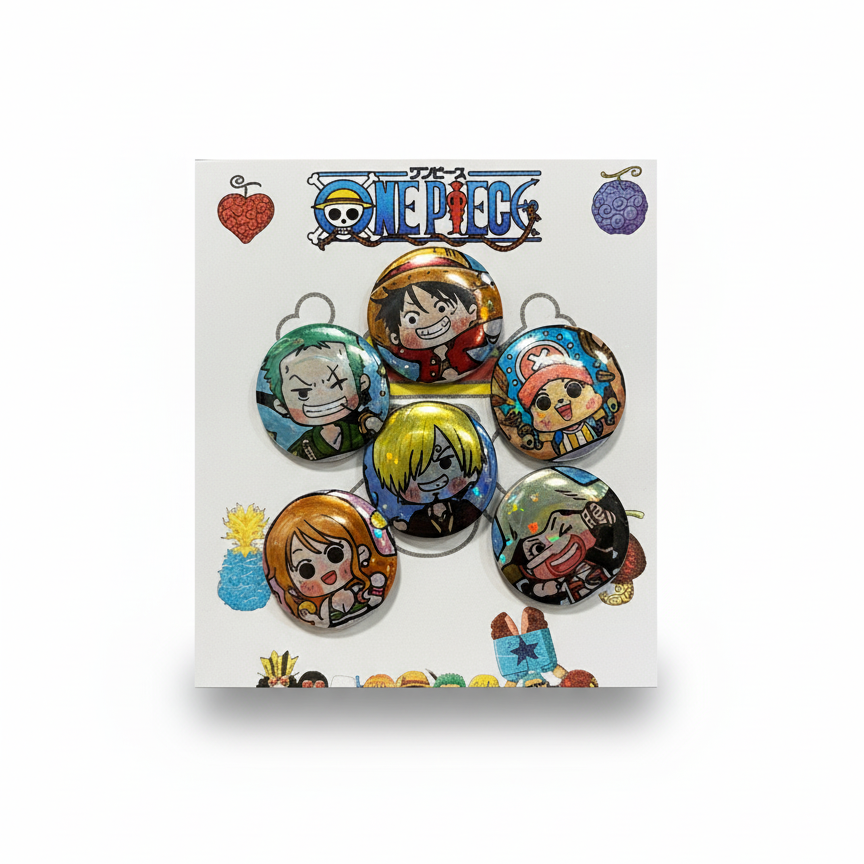 Set de chapitas One Piece