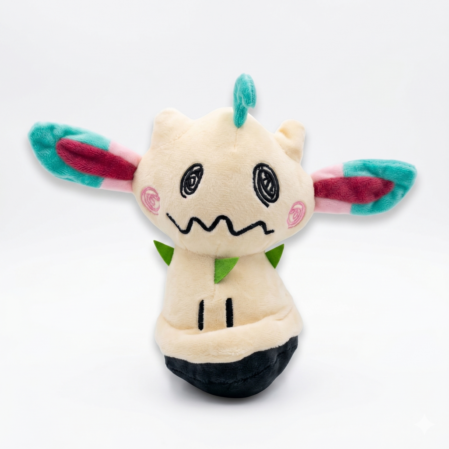 Peluche Mimikyu con traje de Leafeon de Pokémon