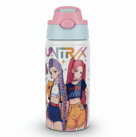 Botella de Agua de Las Guerreras del Kpop