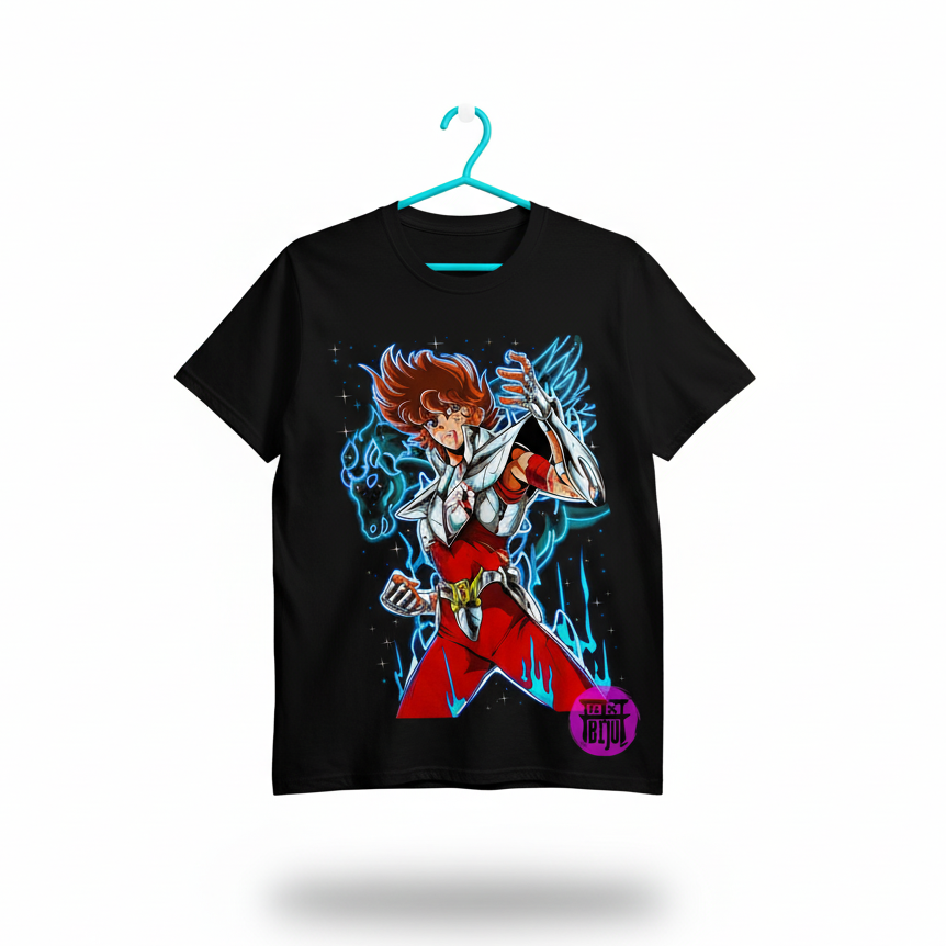 Polera de Saint Seiya de Los Caballeros del Zodiaco