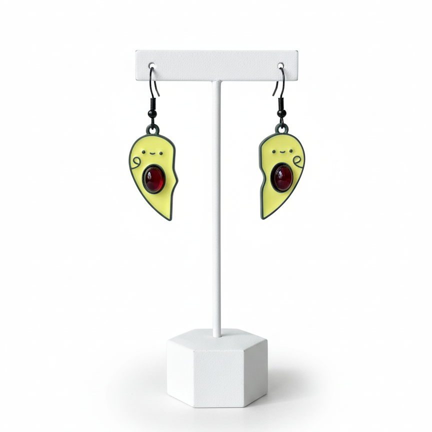 Aros de palta en mitad.