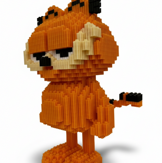 Figura pixel armable de Garfield
