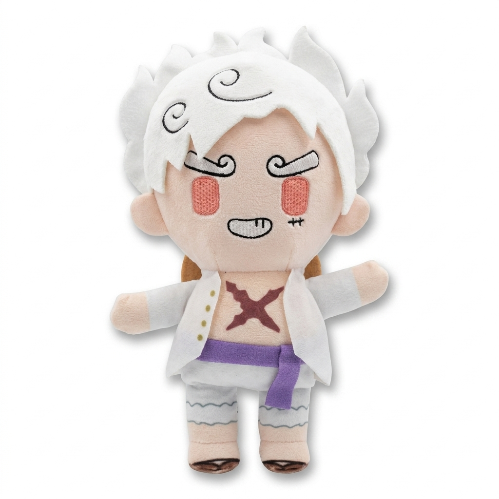 Peluche Monkey D. Luffy Gear 5 - One Piece