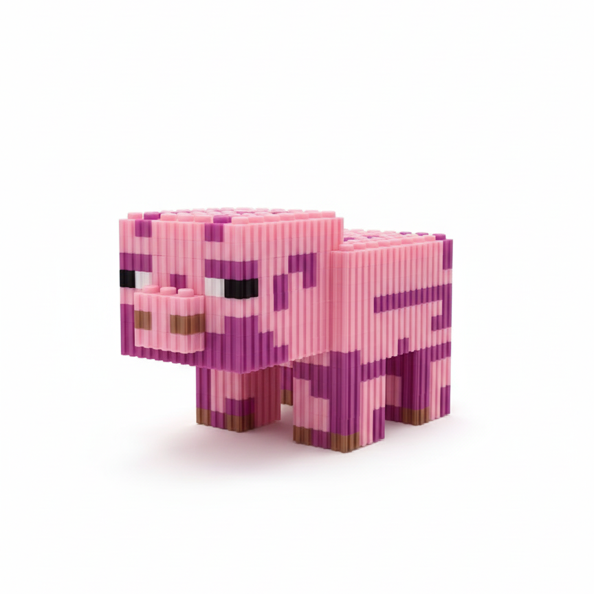 Pixel Minecraft - Cerdo