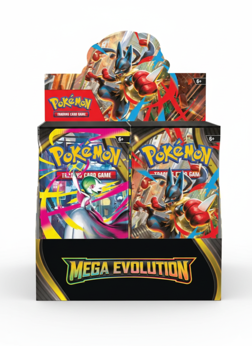 Paquete de Expansión de Cartas Mega Evolución (Pokémon TCG)
