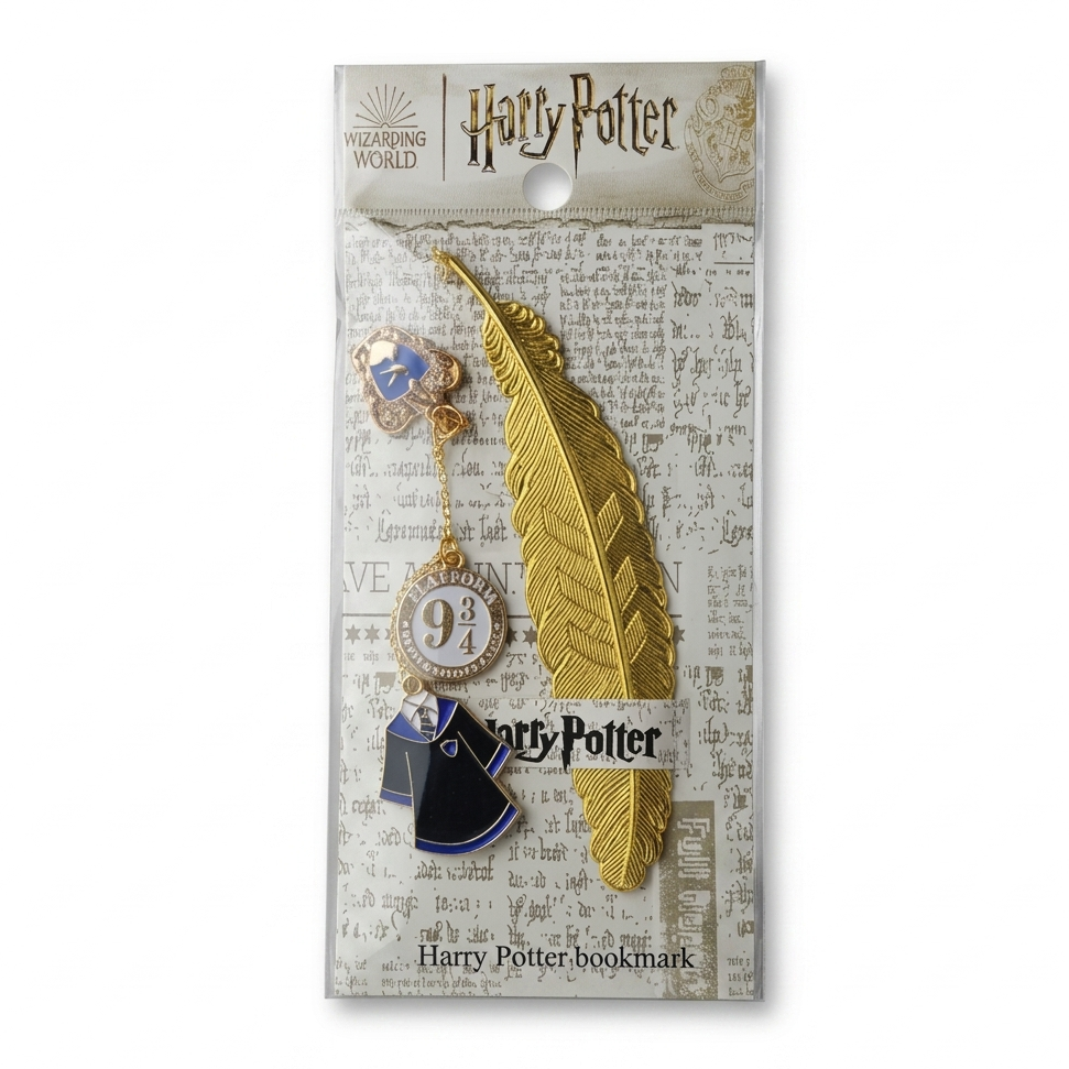 Marca página metálico Harry Potter