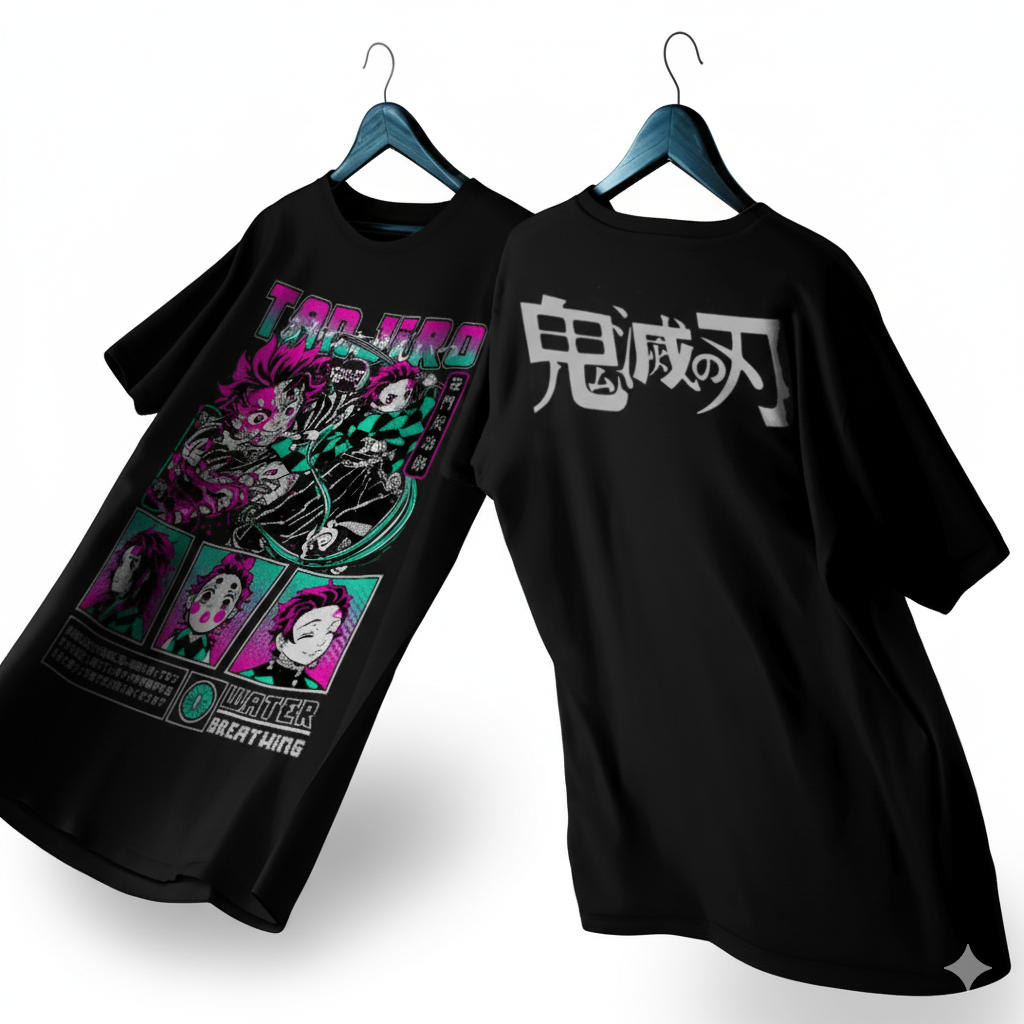 Polera de Tanjiro de Demon Slayer