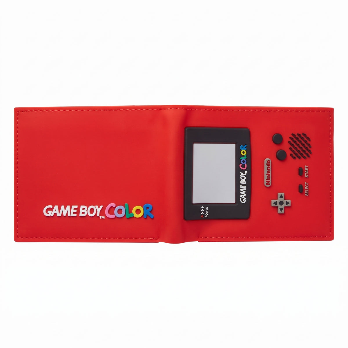 Billetera Game Boy Color Rojo – ¡Lleva la nostalgia en tu bolsillo!
