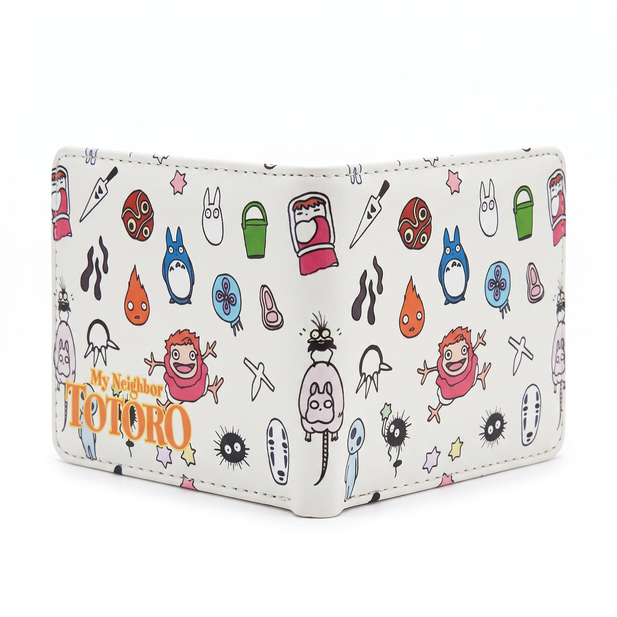 Billetera Studio Ghibli & Totoro - Estampado Mágico Doodle
