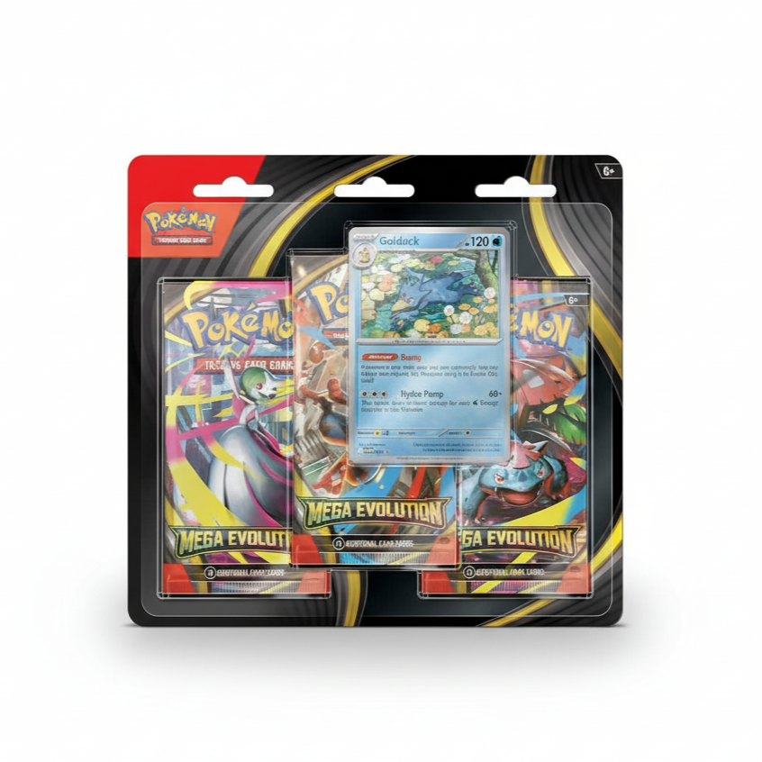 Pokemon TCG: Mega Evolution - 3 Booster Blister Case