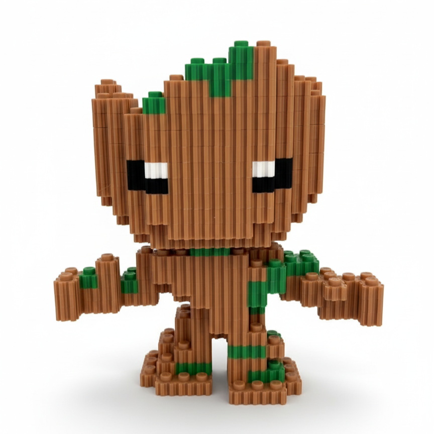 Pixel Super Heroe - Grooth