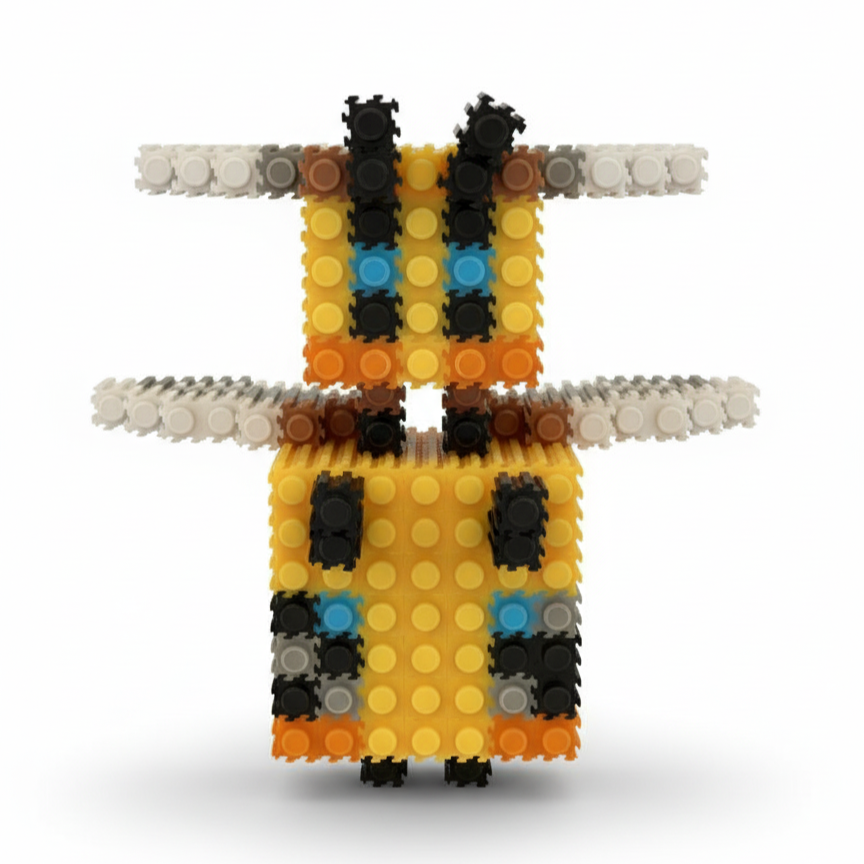 Pixel Minecraft - Abejas