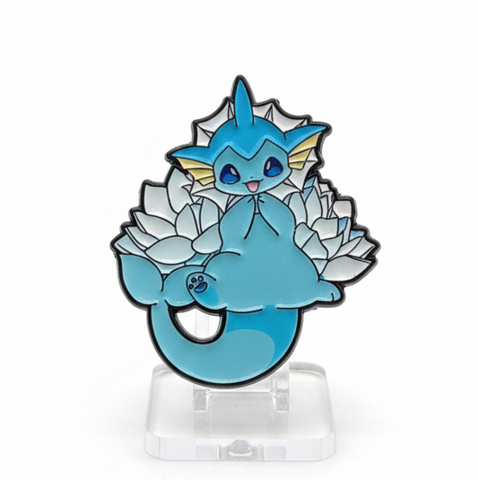 Pines de Pokémon sobre flores