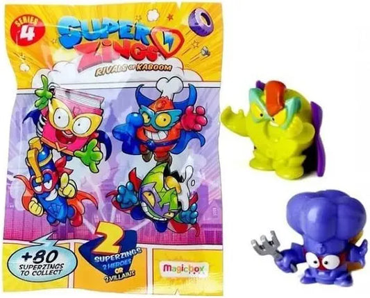 Sobre de 2 figuras sorpresa Serie 4 de Super Zings