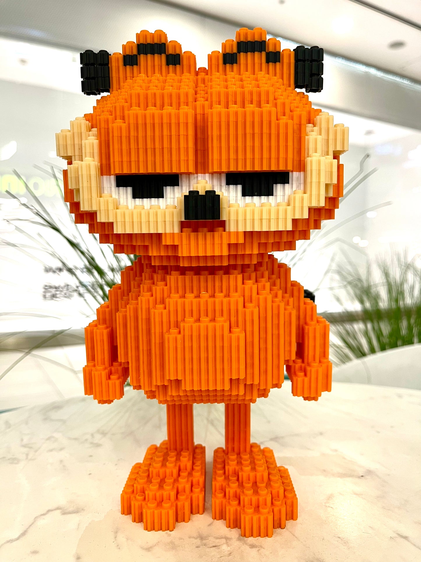 Figura pixel armable de Garfield