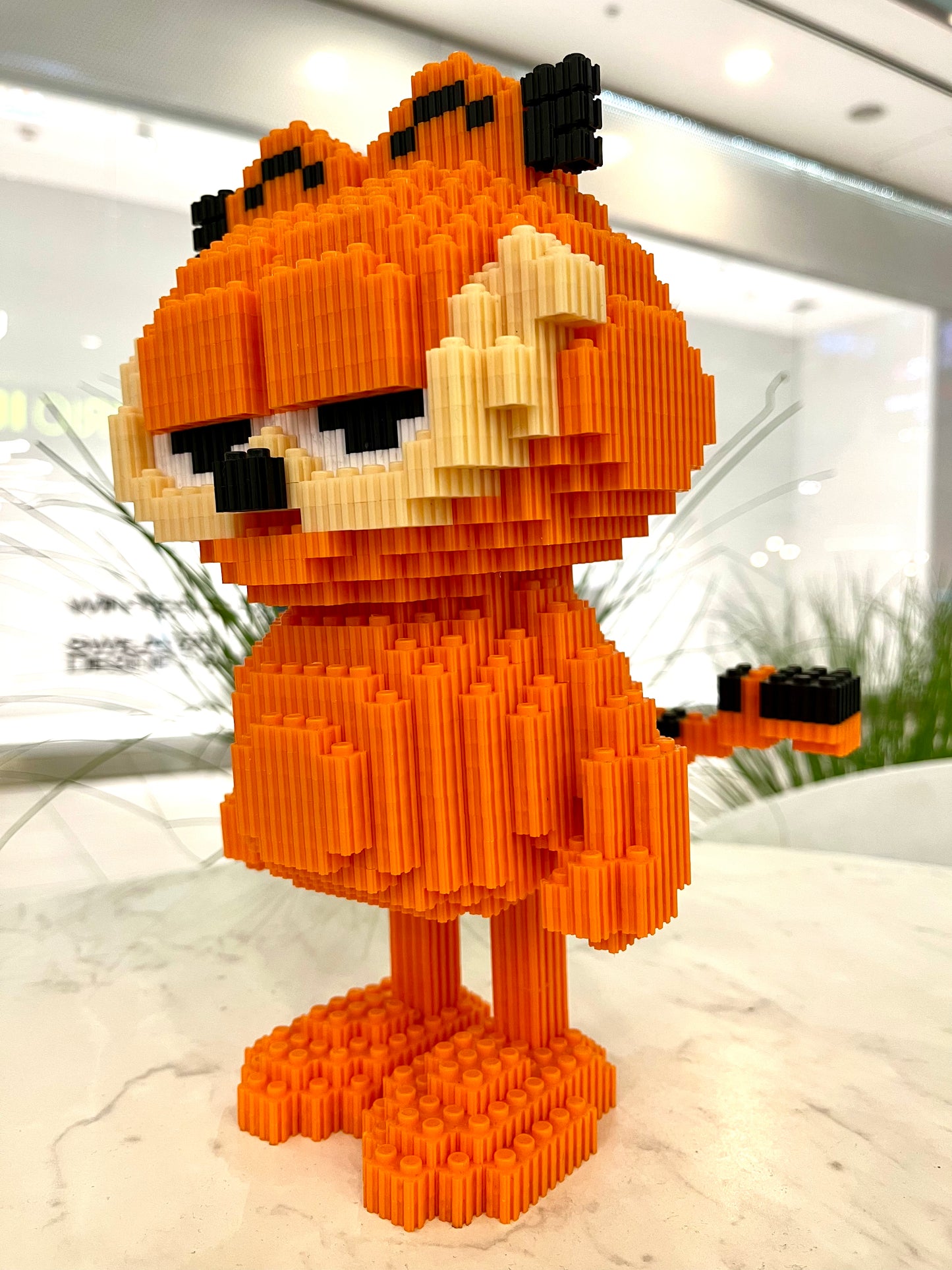 Figura pixel armable de Garfield