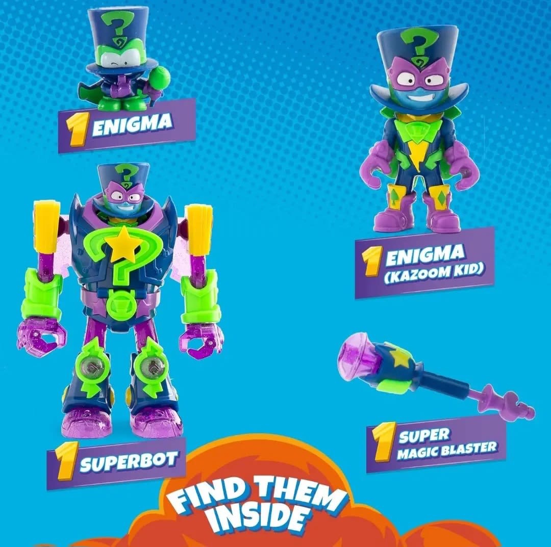 SUPERZINGS S - PLAYSET SUPERBOT ENIGMA