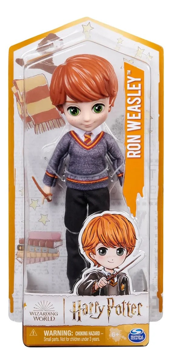 Muñeco Ron Weasley 20 Cm Articulado Incluye Varita