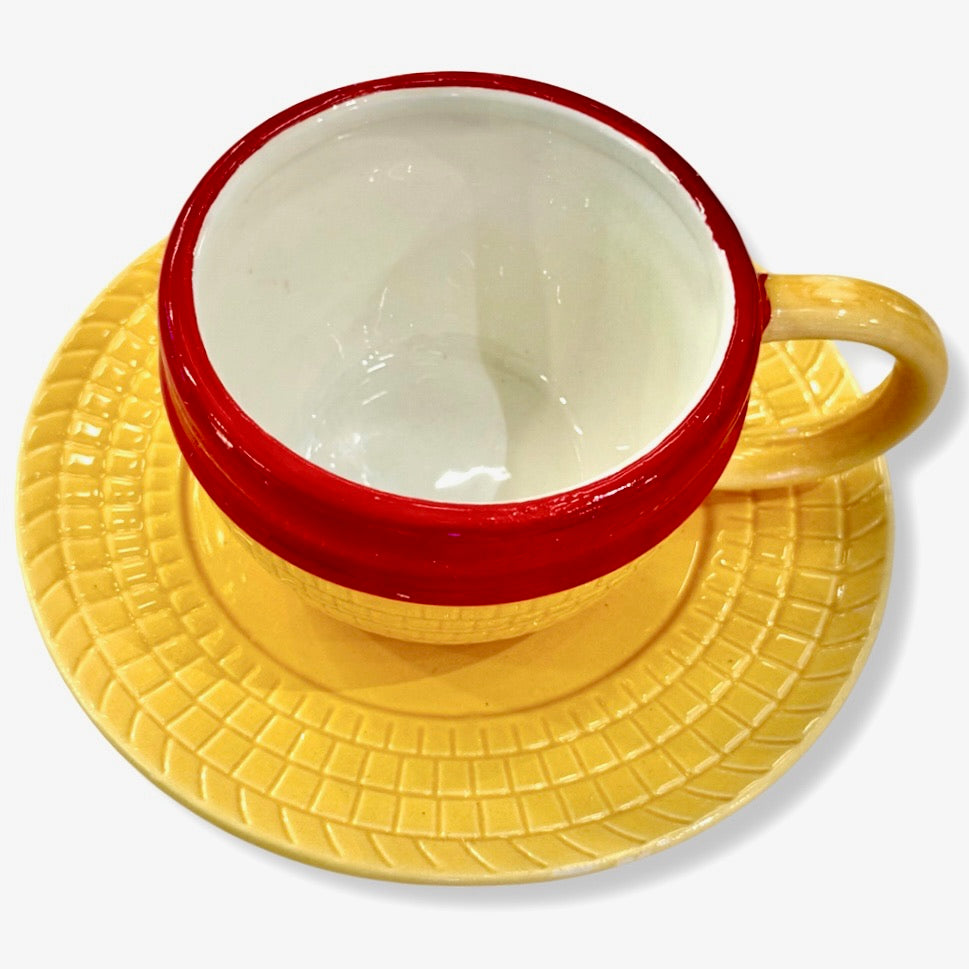 Taza de Sombrero de Paja de Luffy de One Piece