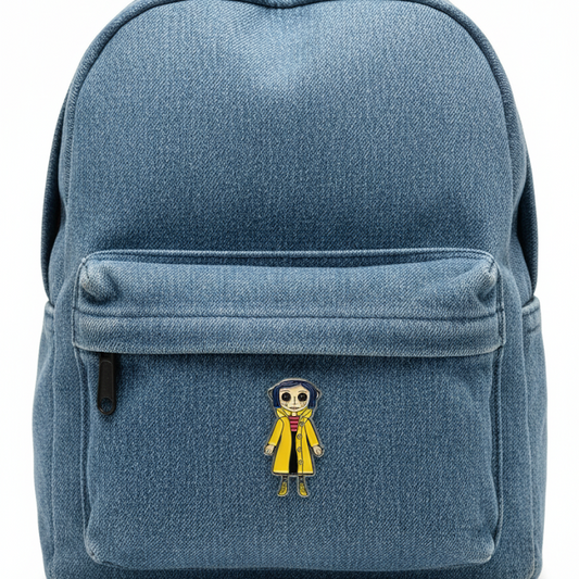 Pin Coraline Ojos de Botón - Coraline y la Puerta Secreta