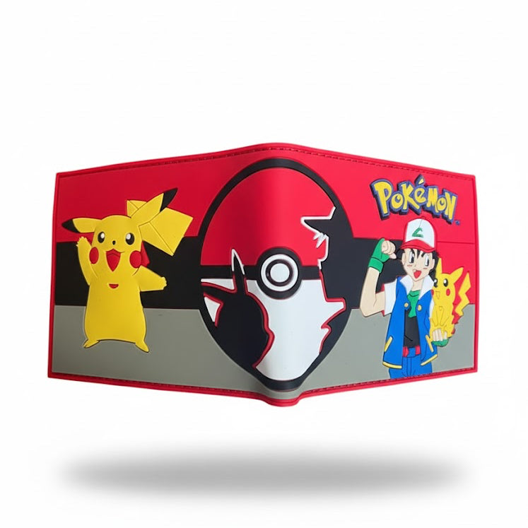 Billetera Pikachu y Ash - Pokémon