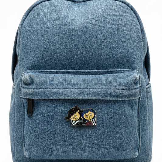 Pin Coraline y Wybie Lovat - Coraline y la Puerta Secreta