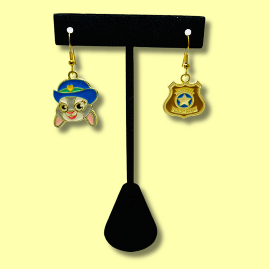Aros colgantes de Zootopia