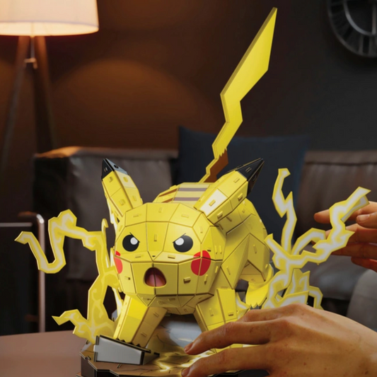 Kit de Rompe Cabezas 3D 4D Pokémon Pikachu