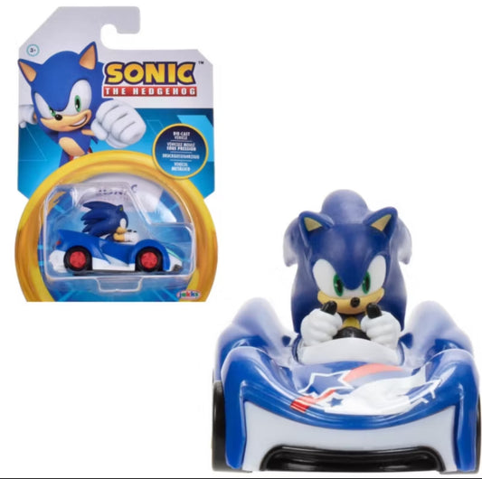 Sonic Vehículo Metálico Escala 164 - Sonic