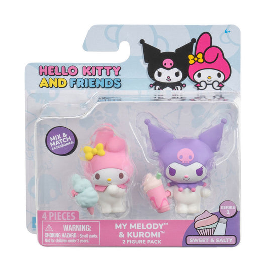 HELLO KITTY AND FRIENDS PACK MY MELODY & KUROMI