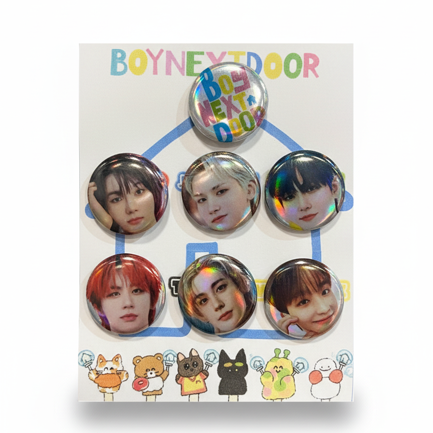 Set de chapitas Boyneyidoor