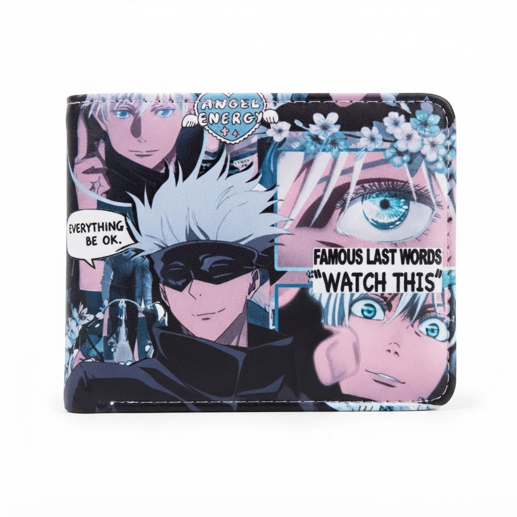 Billetera Plegable Satoru Gojo Jujutsu Kaisen