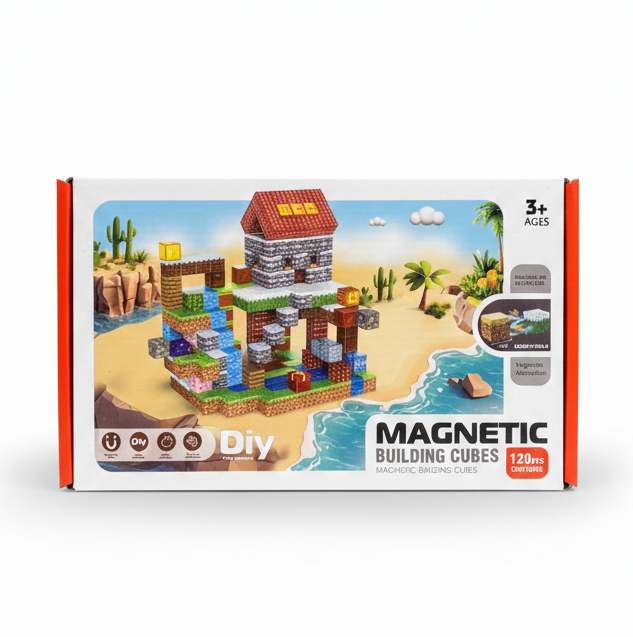 Bloques Magnéticos para Armar