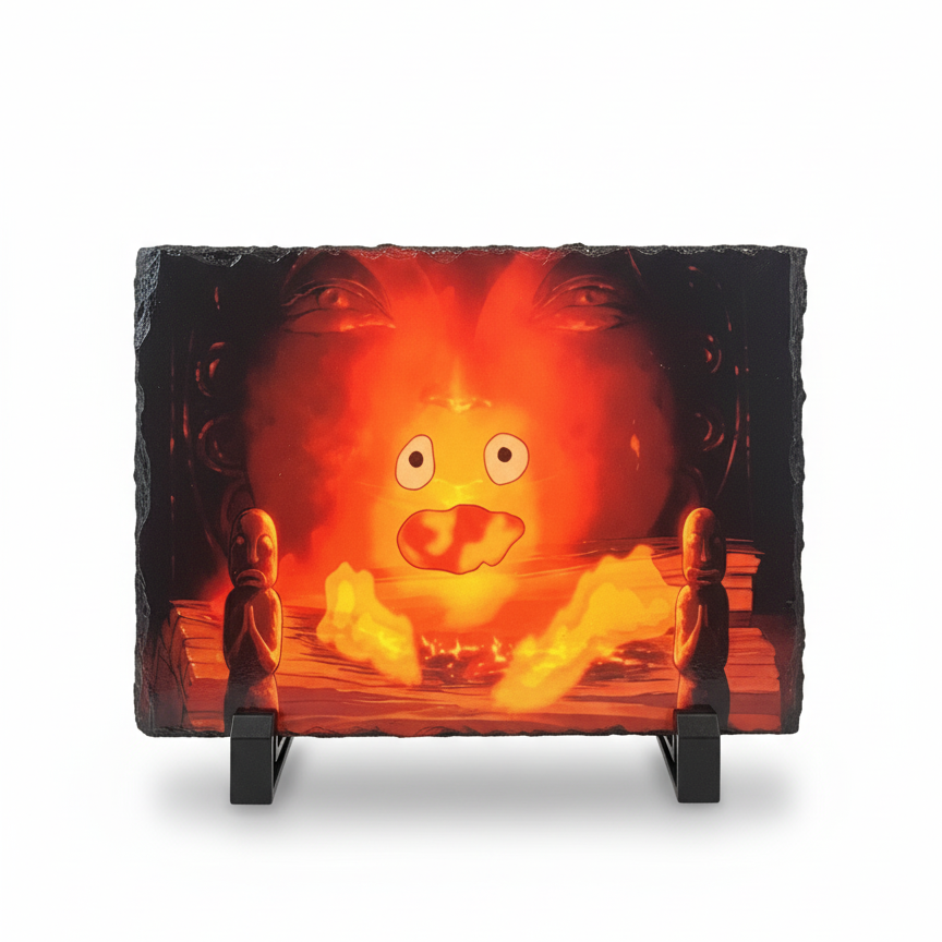 Roca Calcifer de El Castillo Ambulante de Studio Ghibli