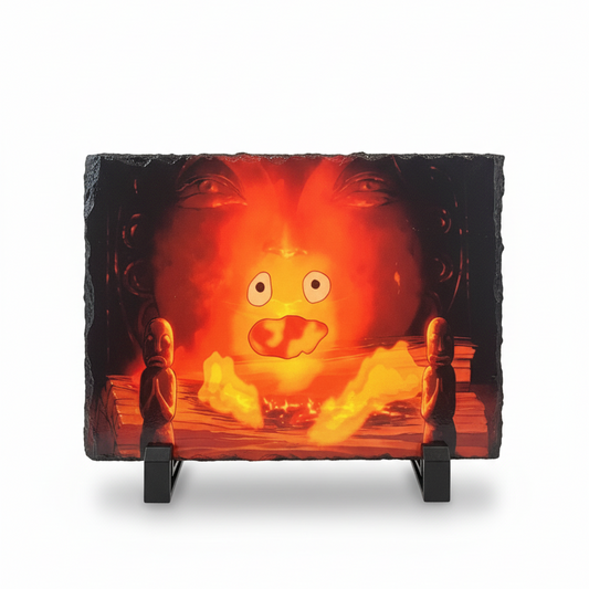 Roca Calcifer de El Castillo Ambulante de Studio Ghibli