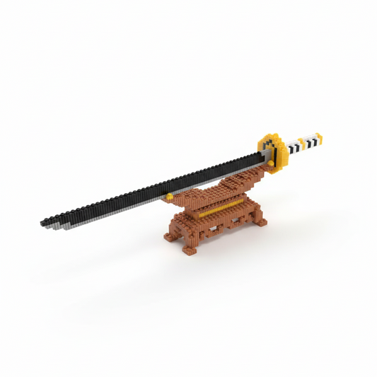 Figura pixel 3D Katanas Demon Slayer
