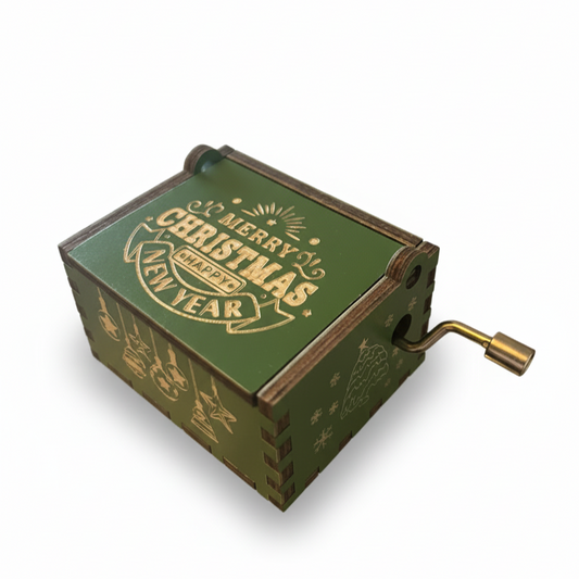 Caja musical navideña de El Grinch