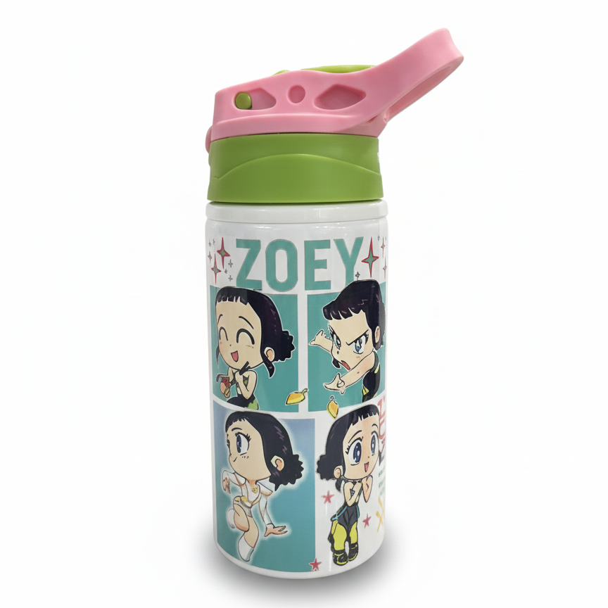 Botella de Agua de Zoey de Las Guerreras del Kpop