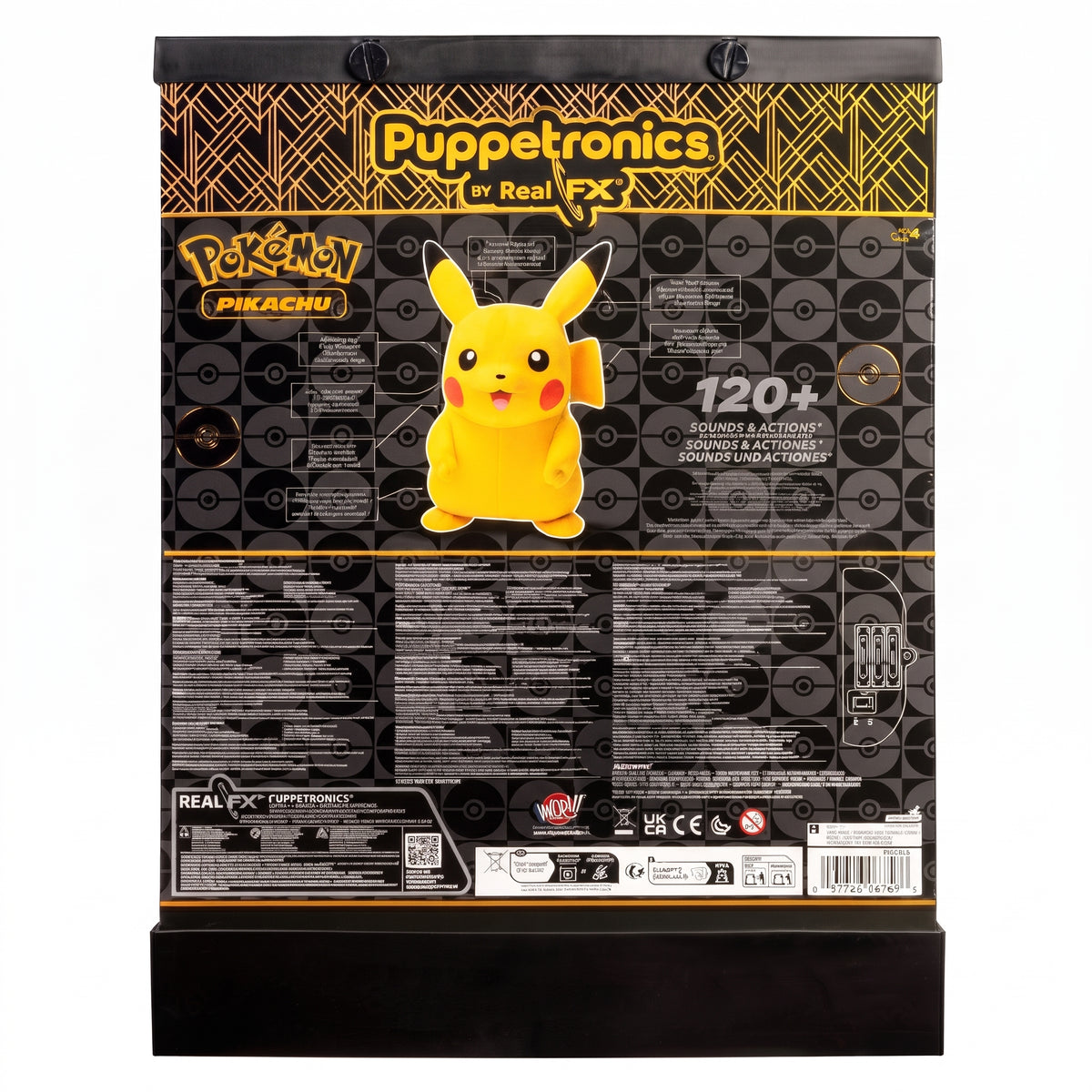 Pikachu Interactivo Puppetronic Real FX Pokémon