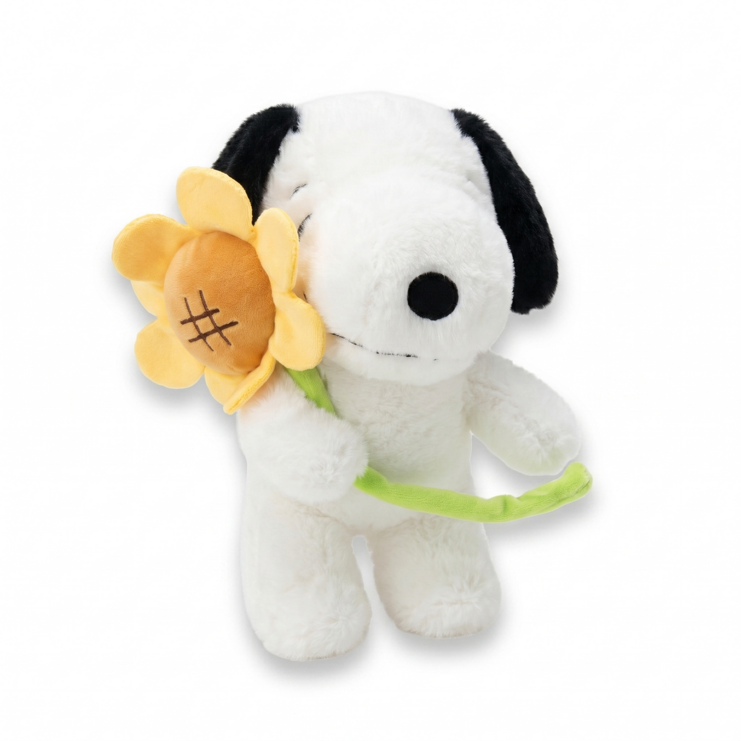 Peluche Snoopy con girasol de Peanuts