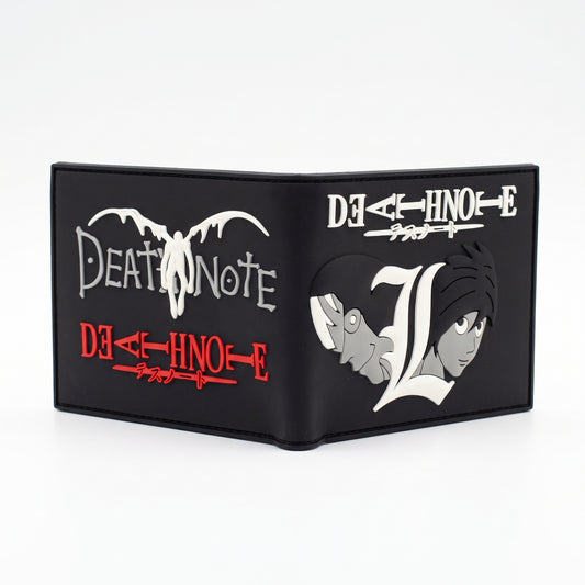 Billetera Death Note - Ryuk & L Lawliet en Relieve 3D