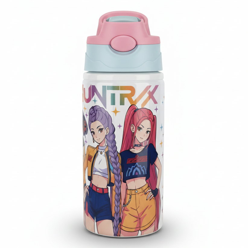 Botella de Agua de Las Guerreras del Kpop