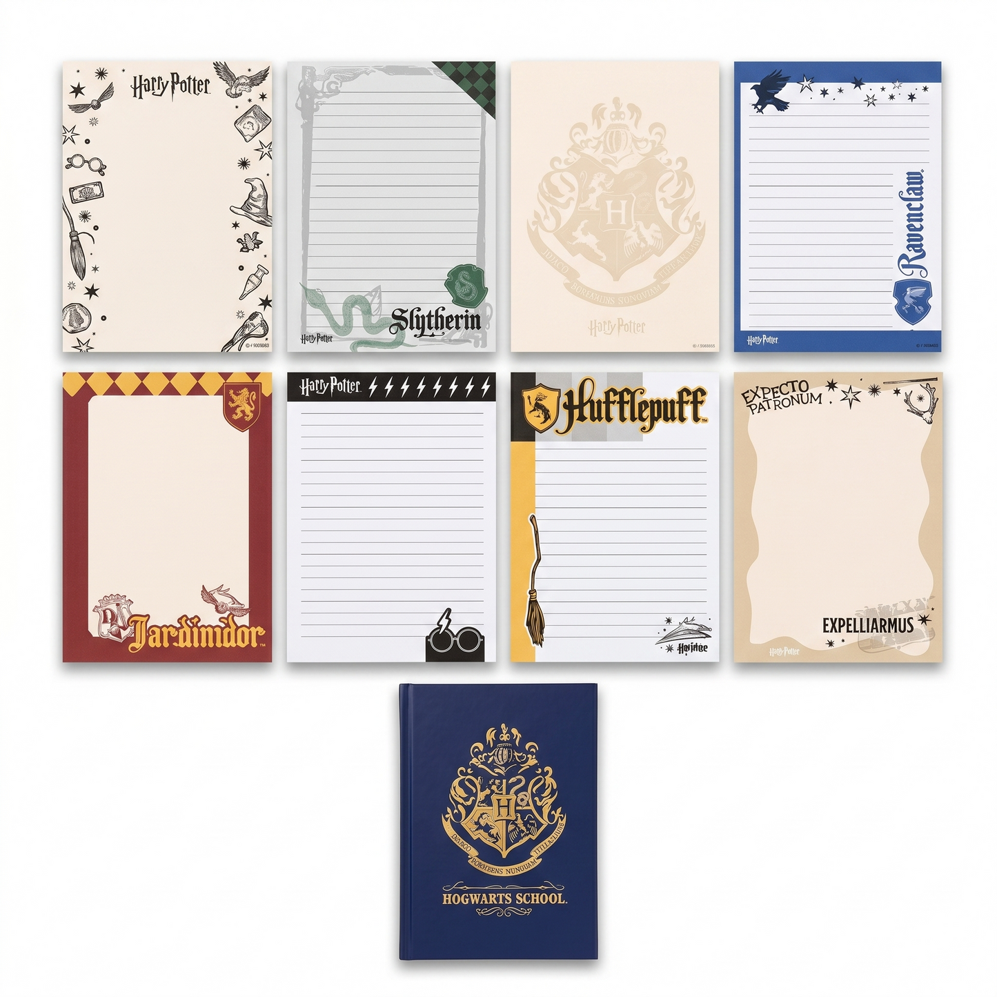 Block de notas Harry Potter