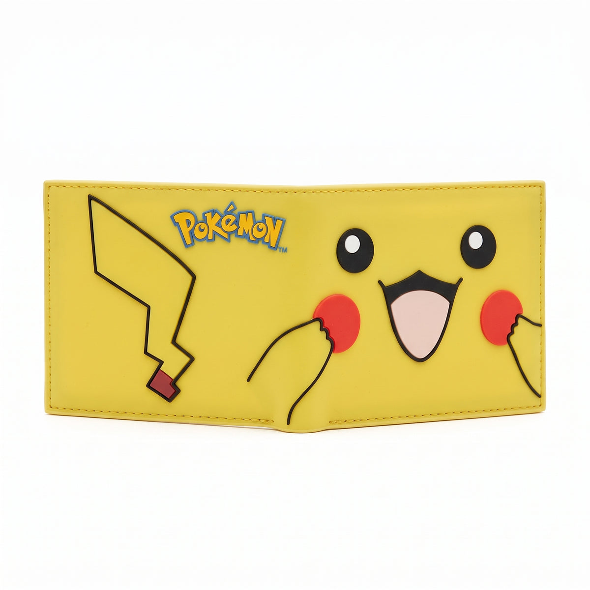 Billetera Pokémon – Pikachu Expresión y Cola de Rayo