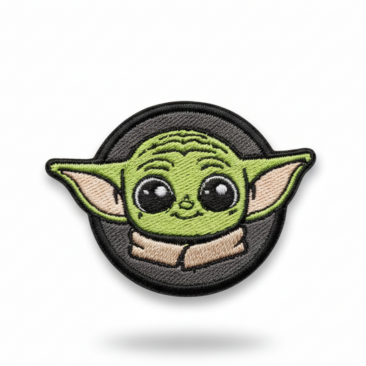 Parche bordado de Grogu de Star Wars